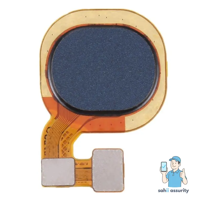Fingerprint Sensor with Flex Cable for Infinix Hot 10 Play White